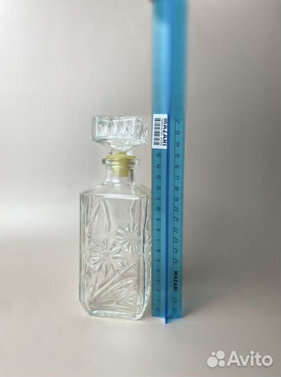 Хрустальный флакон от одеколона производство Сирия