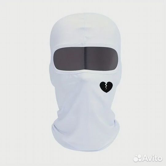 Балаклава (белая с принтом)