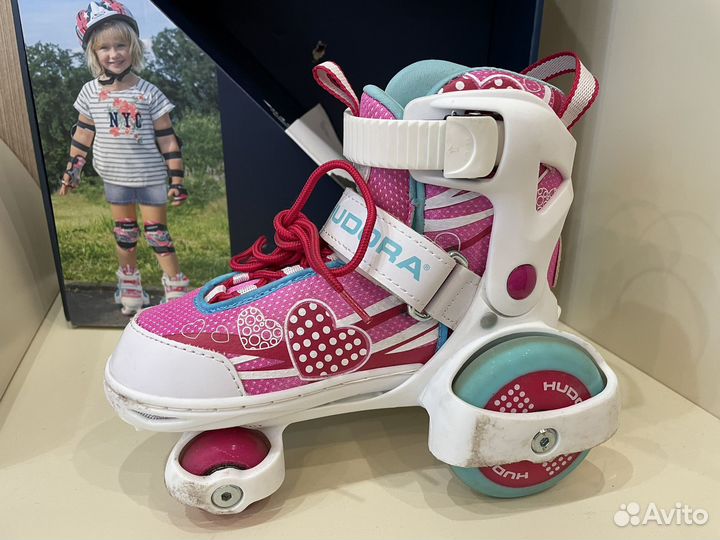 Детские роликовые коньки Hudora 30-33