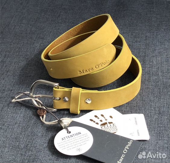 Ремень кожаный Marc O’Polo Новый
