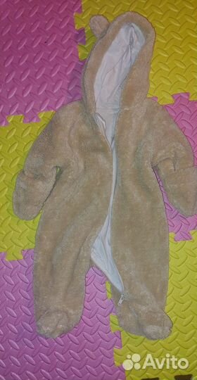 Комбинезон тедди 62