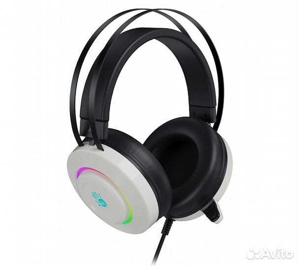 Компьютерная гарнитура A4Tech Bloody G521, белый/ч