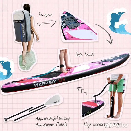 Новый SUP board WkersiY