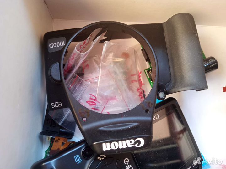 Canon 1000d в разборе запчасти