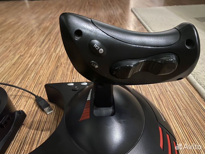 Джойстик ThrustMaster T Flight Hotas X черный