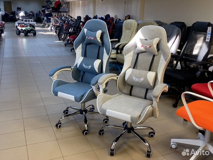 Игровое кресло ткань