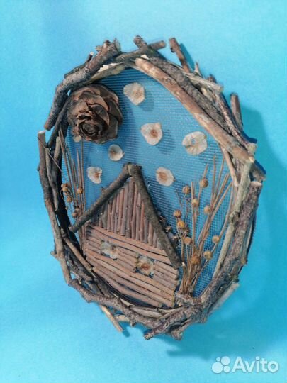 Поделка Осенняя /Из природных материалов