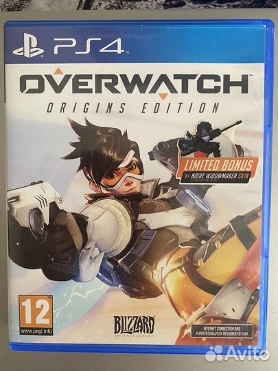 Игры для приставок ps4 Overwatch