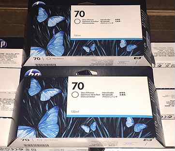 HP 70 gloss enhancer картридж C9459A