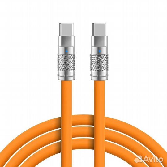 Силиконовый кабель Type-c 120w 6A