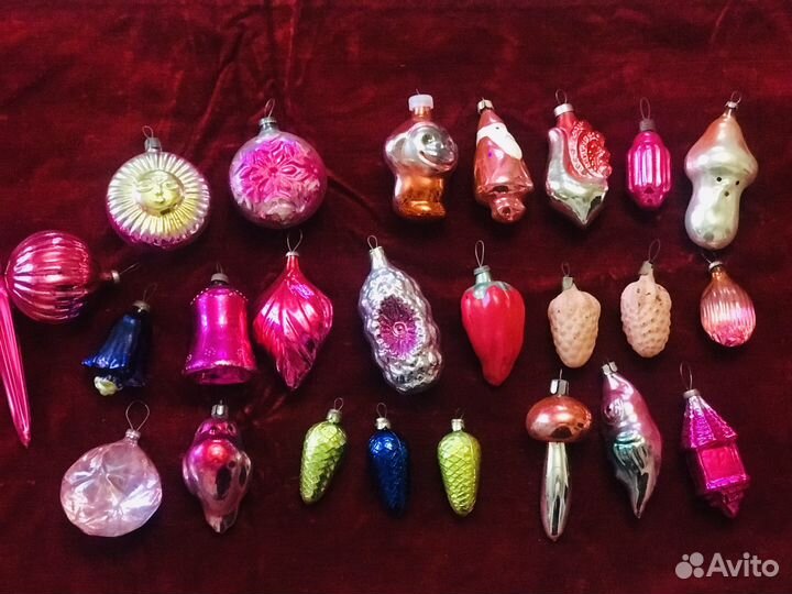 Елочные игрушки СССР