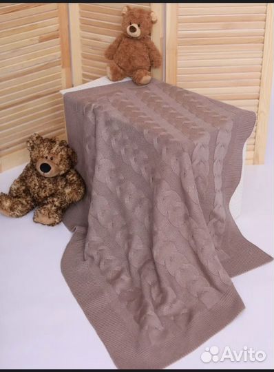 Плед конверт новый