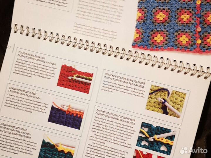 Книги по вязанию крючком и спицами