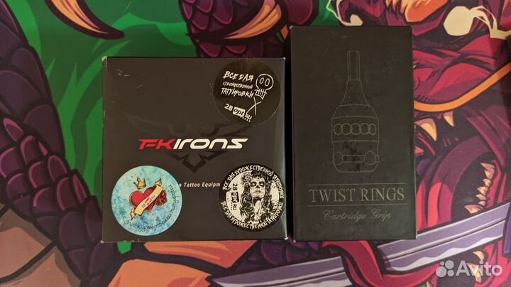 Тату-машинка FK irons Spektra Edge X + держатель