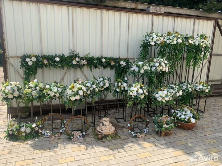 Декор и цветы на свадьбу