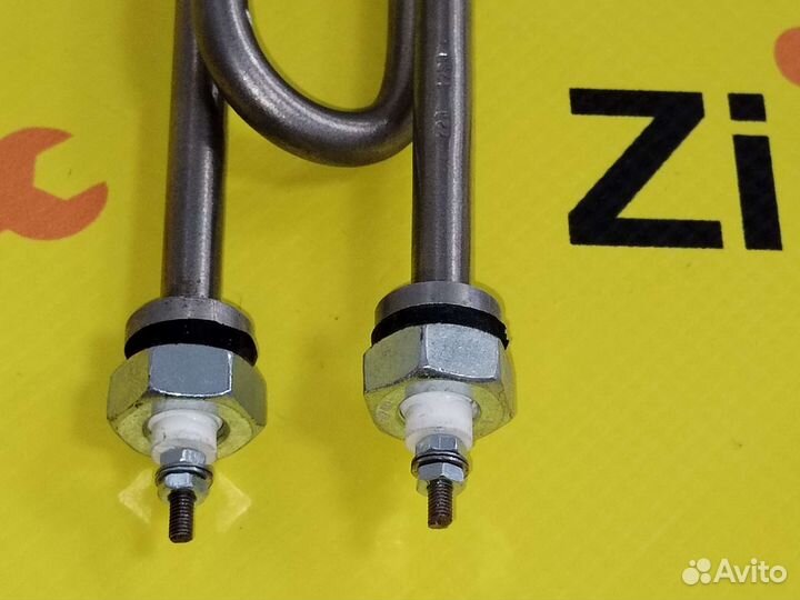 Тэн для нагрева воды скрепка 1,25кВт