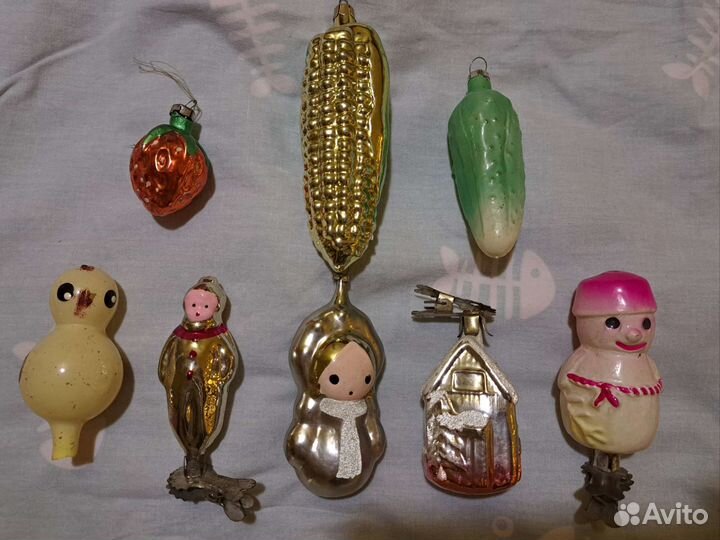 Елочные игрушки СССР