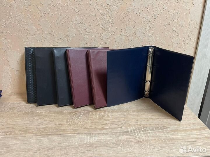 Папки на кольцах для тетрадных листов А5