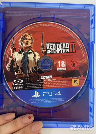 Red dead redemption 2 и Человек паук на ps4