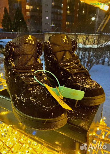 Кроссовки Nike Air Jordan тёплые (Арт.78502)