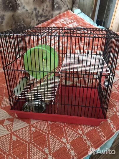 Клетка для грызунов (размер 36х34х23 см)