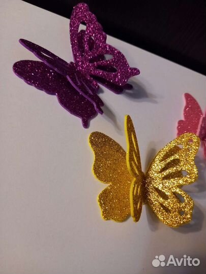 Бабочки из фоамирана