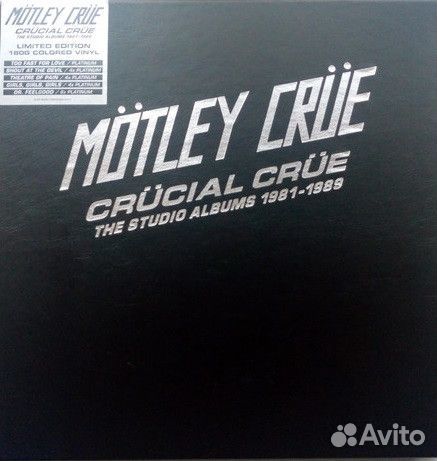 Mötley Crüe - Crücial Crüe: The Studio Albums 1981