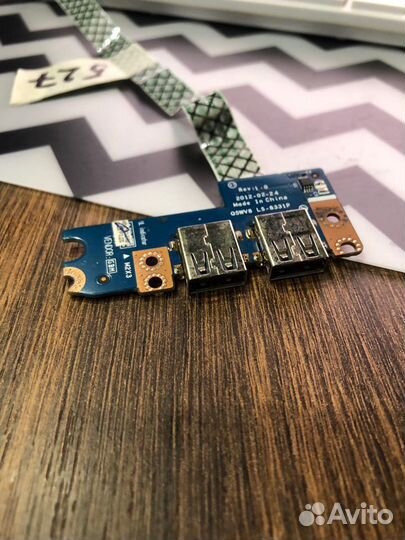 Правая плата USB acer v3-551 La-8331p