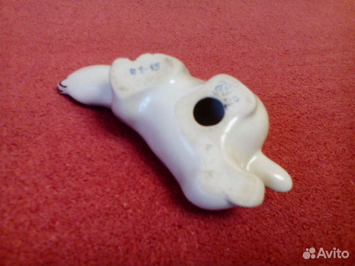 Крадущийся барсук фарфор лфз СССР