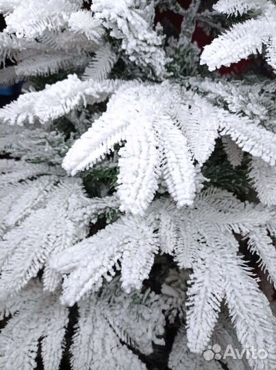 Елка искусственная заснеженная премиум 180 210