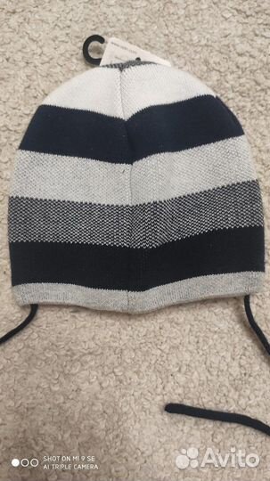 Шапка от 6 до года новая зима