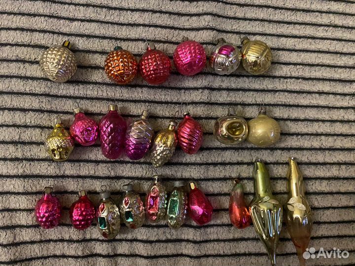 Елочные игрушки СССР