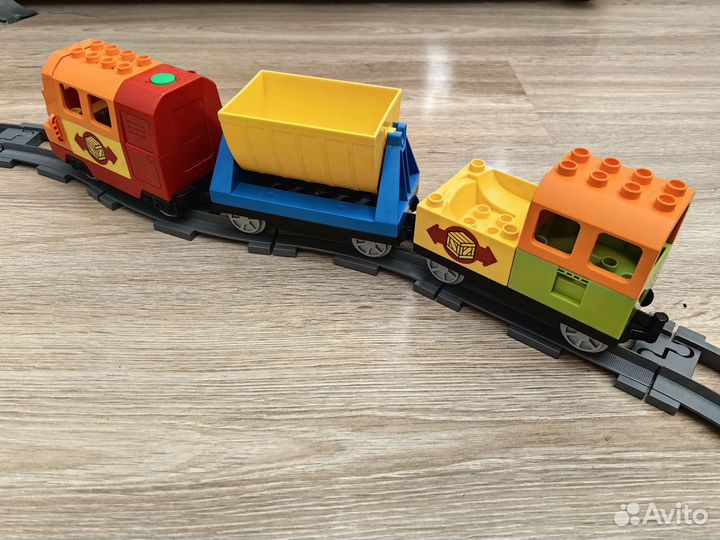 Lego duplo железная дорога поезд