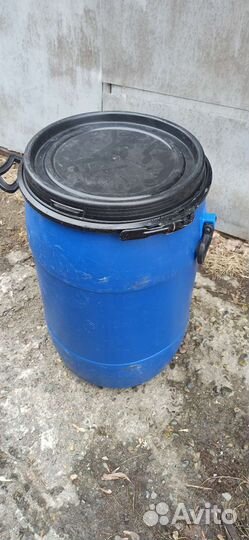 Бочки пластиковые б/у 30,50, 200л