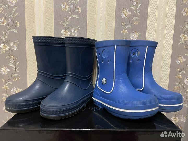 Резиновые сапоги crocs
