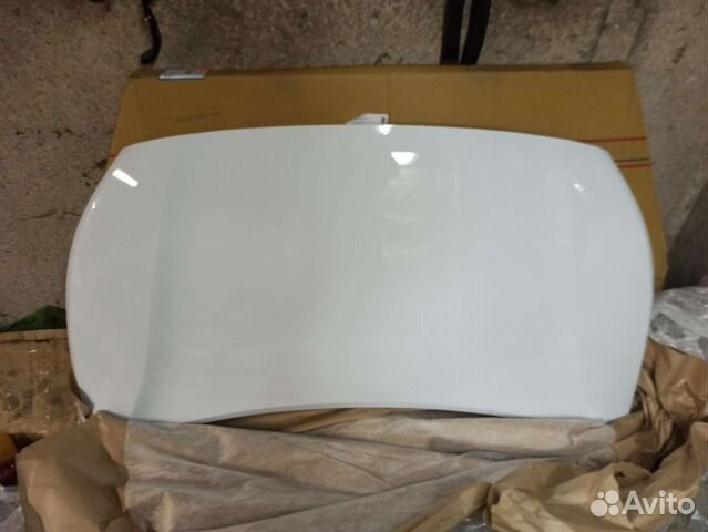 Капот на Kia ceed 2 белый JD, новый