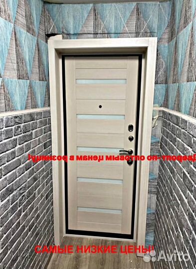 Тёплая дверь входная от производителя с бесплатной