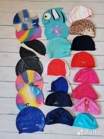 Шапочки для плавания,очки,ласты
