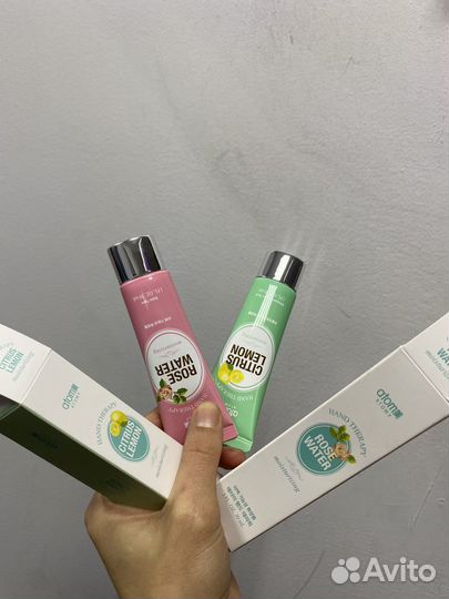 Atomy rose water крем для рук осолаживающий