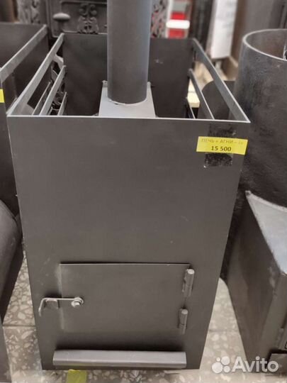 Печь для бани из трубы
