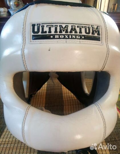 Боксерский шлем с бампером