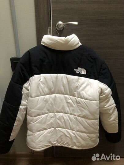 The north face пуховик белый