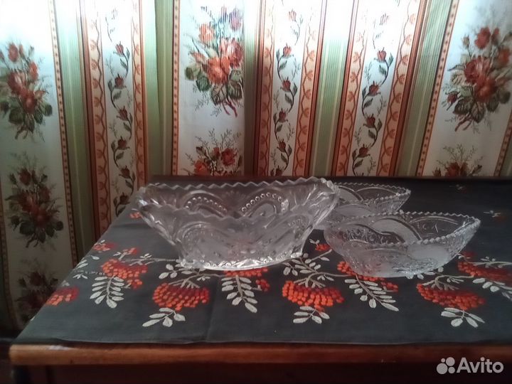 Хрустальная посуда СССР