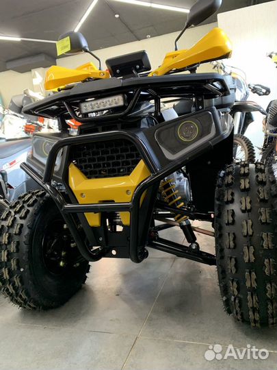 Квадроцикл 125 кубов черно-желтый