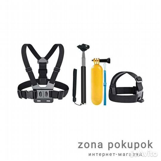 Крепления аксессуары для экшн камеры GoPro