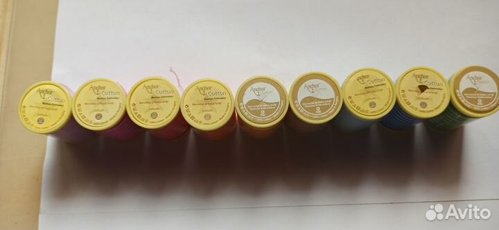 Нитки Anchor Cotton меланж для вышивки