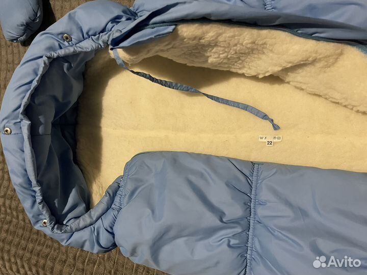 Конверт зимний на овчине