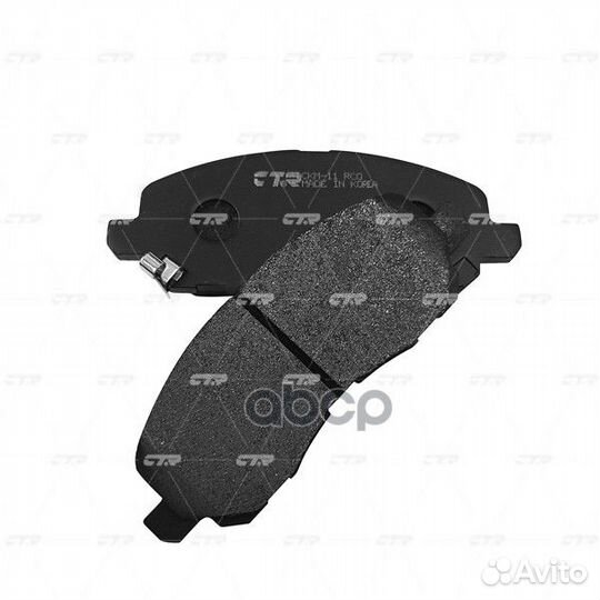 CKM-11 Колодки тормозные дисковые перед M