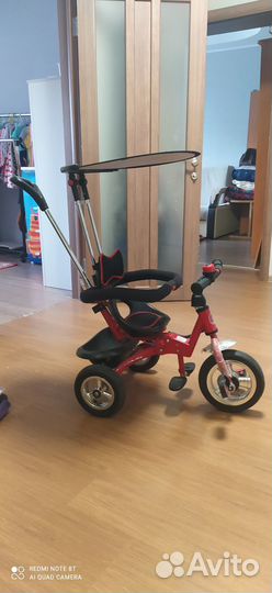 Детский трехколесный велосипед бу