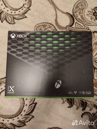 Консоль Microsoft Xbox Series X 1тб. Новая
